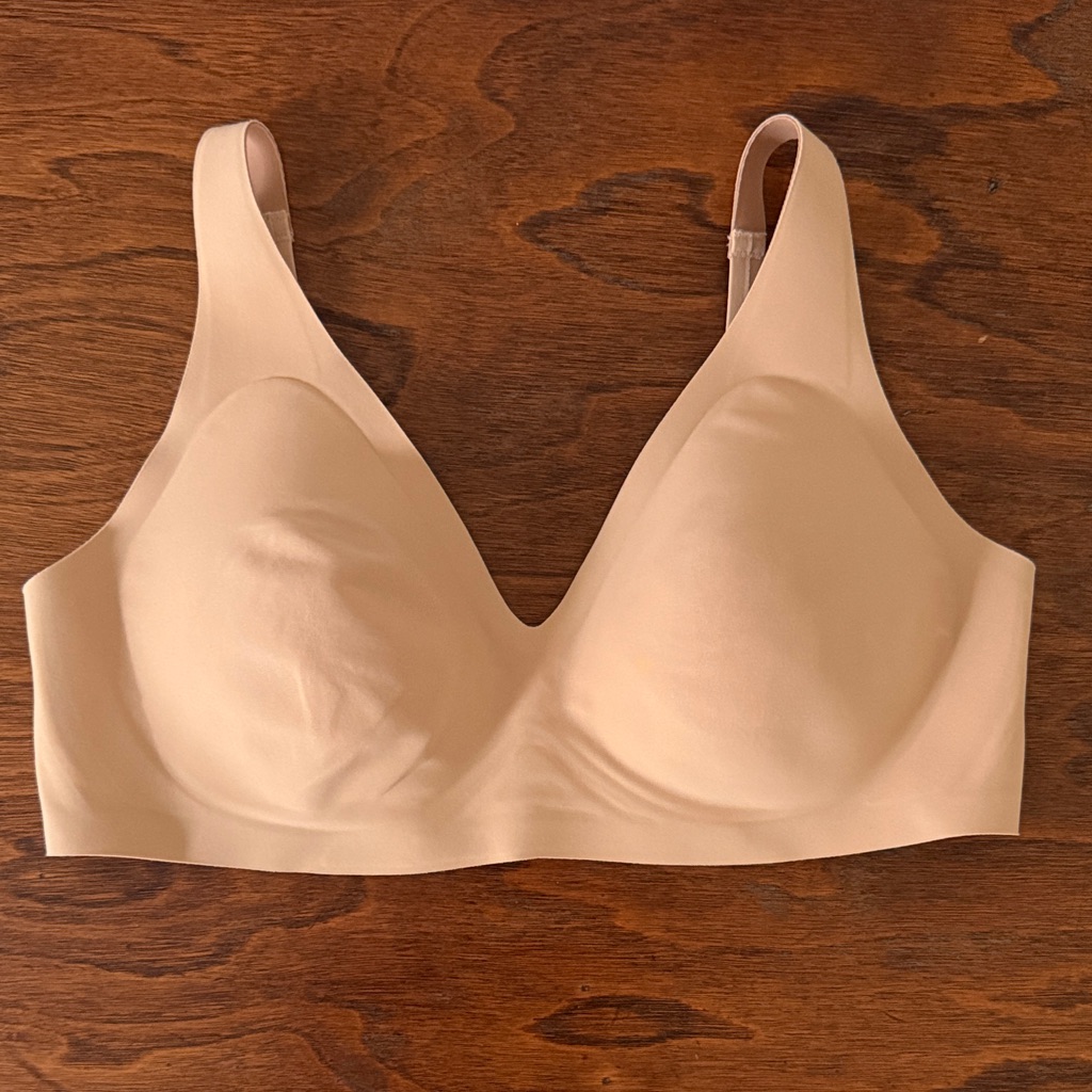 Knix Light Nude Wireless Seamless Bra Nwot